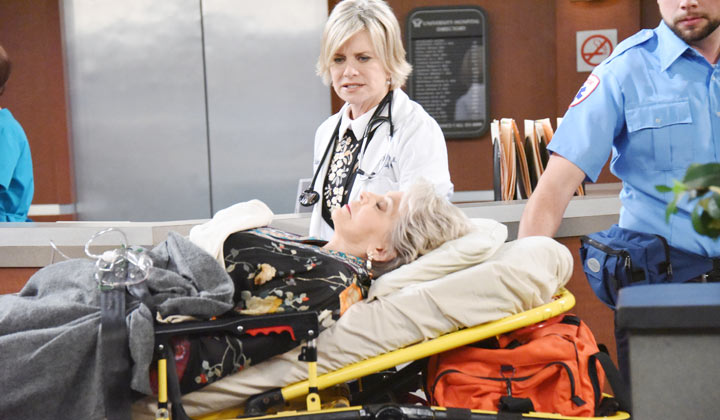 Kayla struggles to save Julie's life